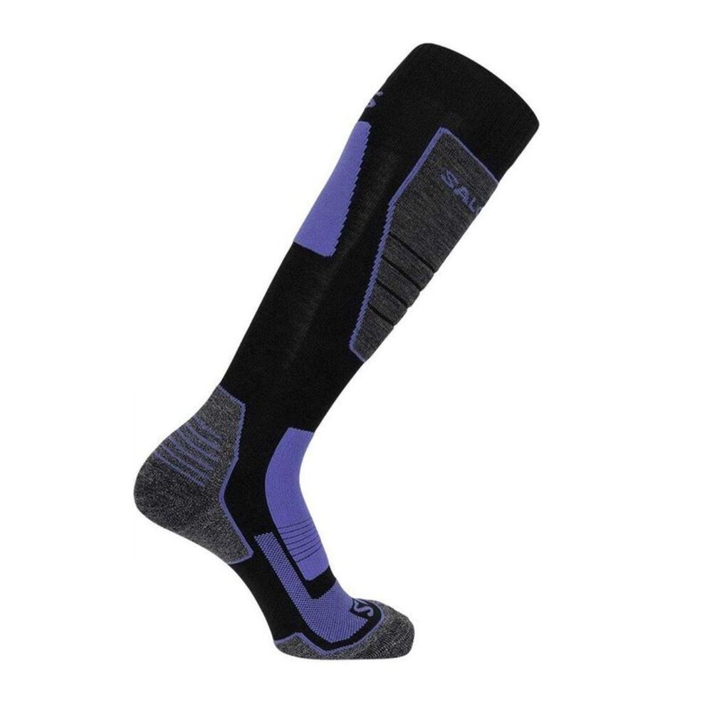 Salomon Womens/Ladies Pro Logo Wool Ski Socks / Black